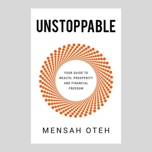 UNSTOPPABLE - Simple But Elegant Book Cover Design Concept