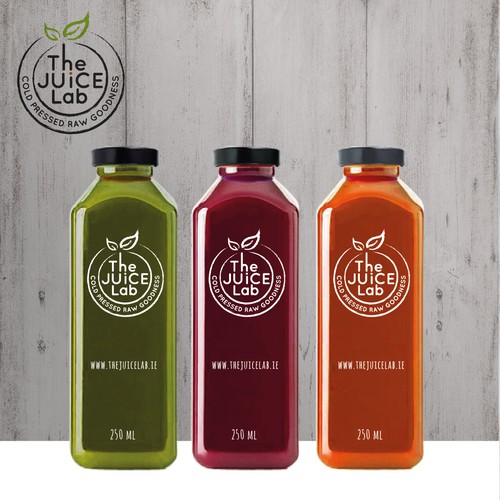 logo for a jiuce bar