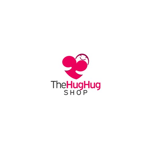 Hug logo for theHughug Shop