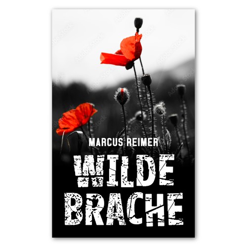 E-book cover for a climate thriller and coming-of-age novel