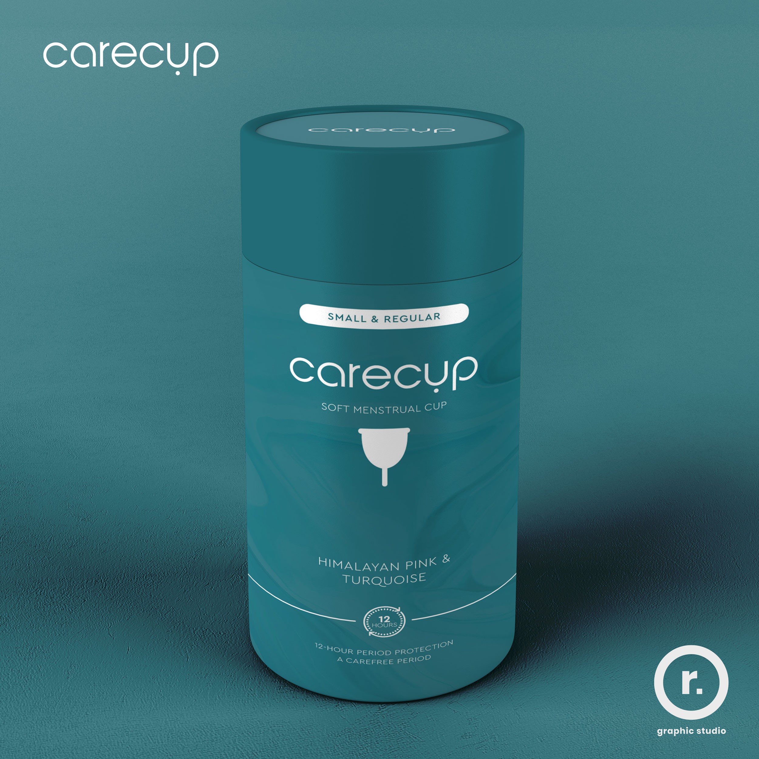 现代月经保健包装设计“CareCup”