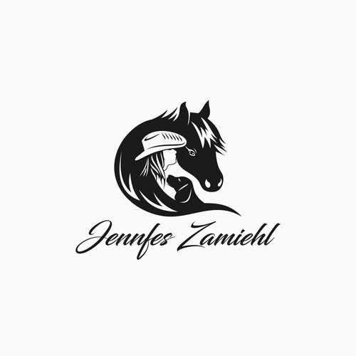 Logo for Training Horses and Dogs.
