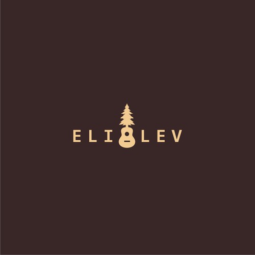Logo concept for folk musician.