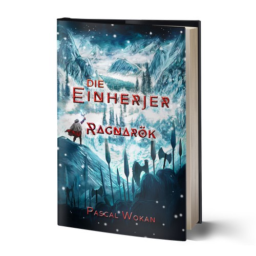 Book cover design for Part 5 of Die Einherjer Series