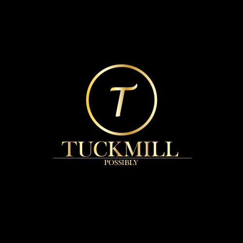 Classic logo concept for "Tuck Mill"