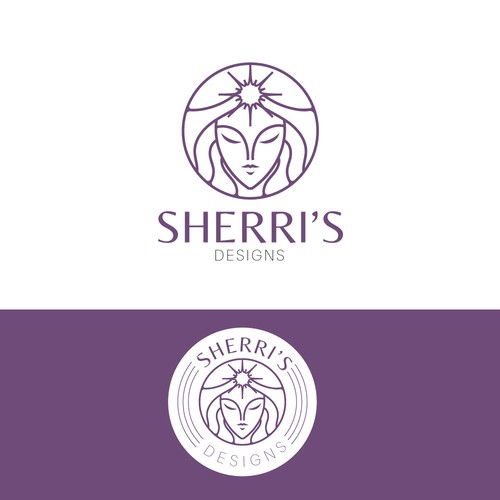 luxurious and premiumn logo for a hairdresser and product brand