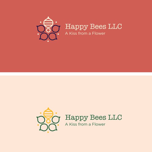 Happy Bees LLC Logo