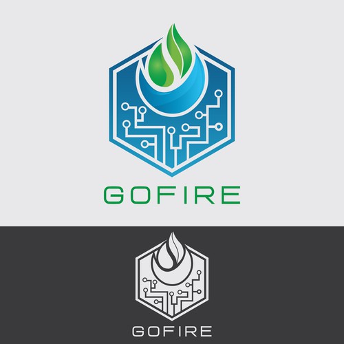 design logo for GO FIRE