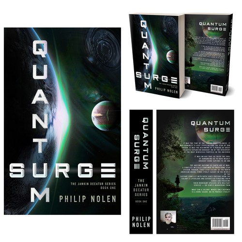 Sci fi book cover concept