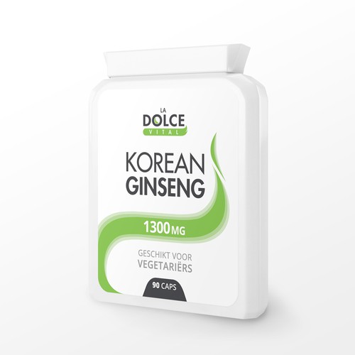 Health Supplement Label