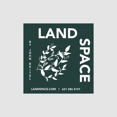Logo design for a landscaping company