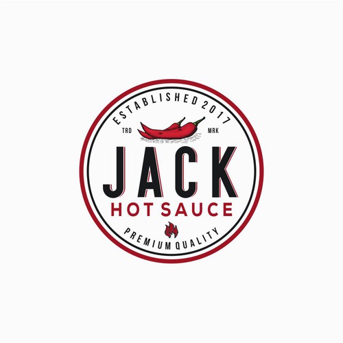Logo Concept for Jack Hot Sauce