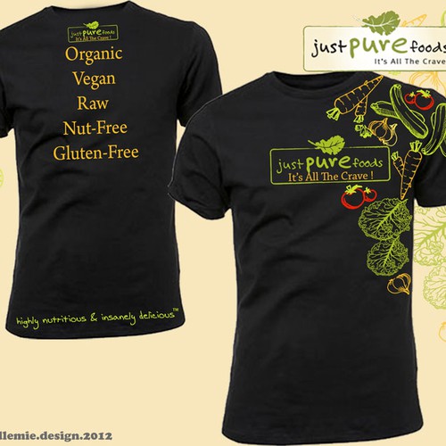 Organic Snack Co. Needs Earthy&Fun Shirt Design