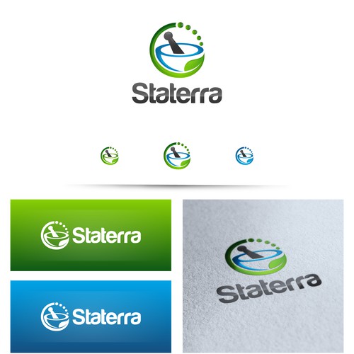 Staterra - Create earthy logo for leading edge supplier to naturopath community