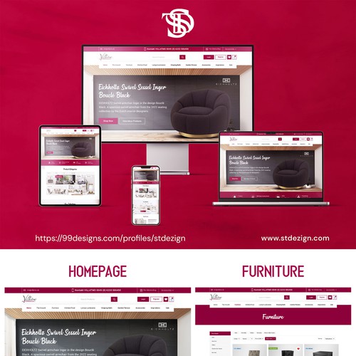 Villa Atmosphere WordPress Theme Design