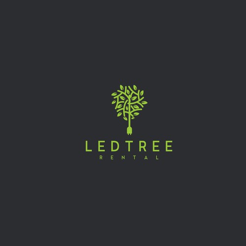 Led tree rental