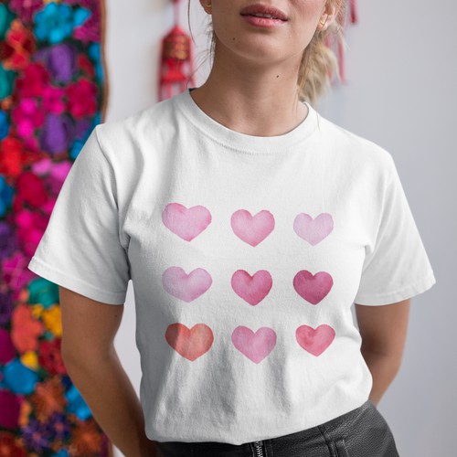 Valentines Day Graphic Tee Contest for Women's Clothing Boutique