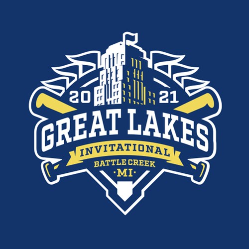 Logo for baseball tournament