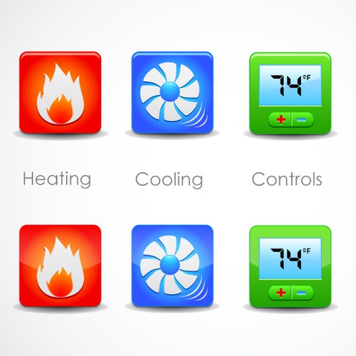 ADK Corporation needs a new icon or button design