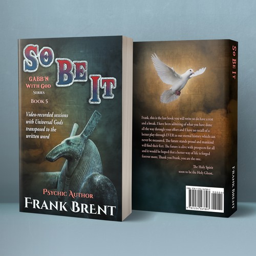 Book cover design for the fifth book in the "Gabb'n With God" series