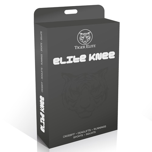 Tiger Elite - Knee Sleeve Packaging