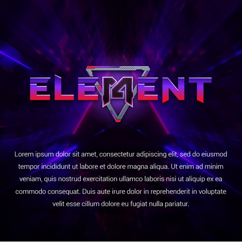 Futuristic Style Logo for Gaming Company