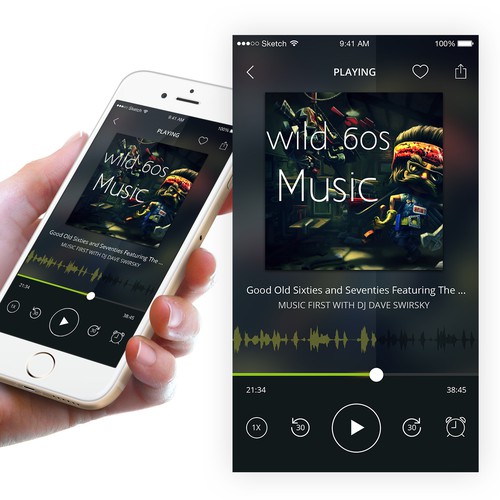 Concept Music App - Audio Player