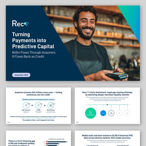 Sleek Investor Presentation for a Financial Company