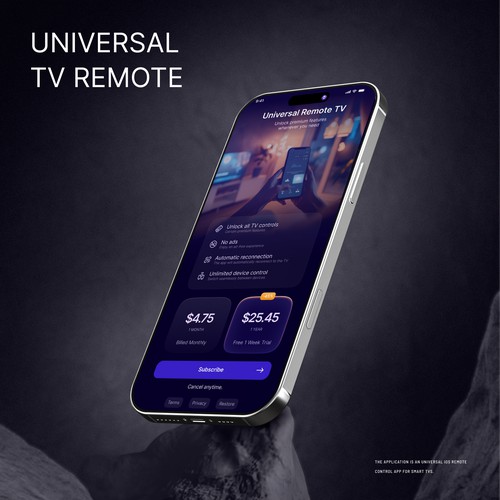 Remote Control App Paywall