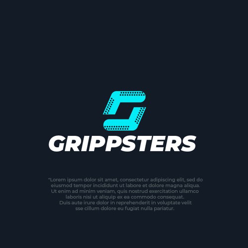 minimal design for Grippy Socks