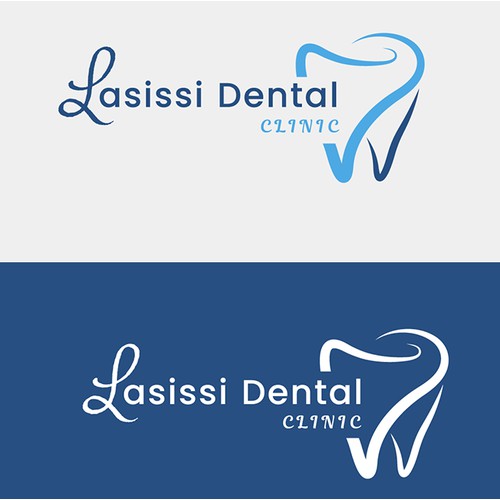Laissi dental clinic logo design