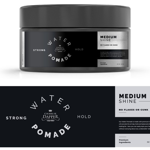 water pomade packing