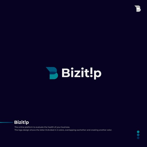 Logo for a business evaluation platform