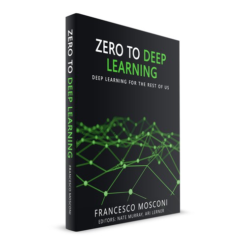 Zero to Deep learning Book Cover Design