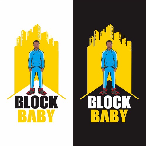 logo concept for block baby