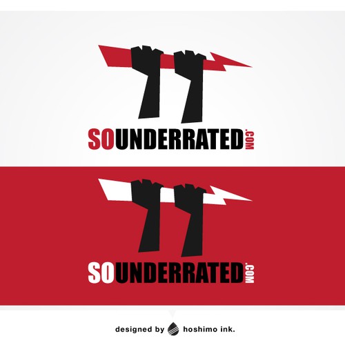 Logo for a cutting edge media site