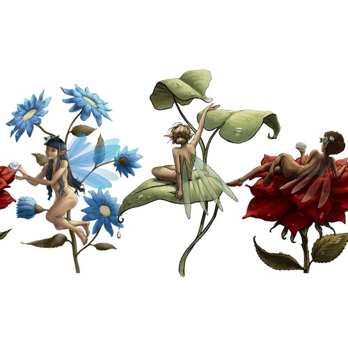 FAIRIES (AVAILABLE ILLUSTRATION)