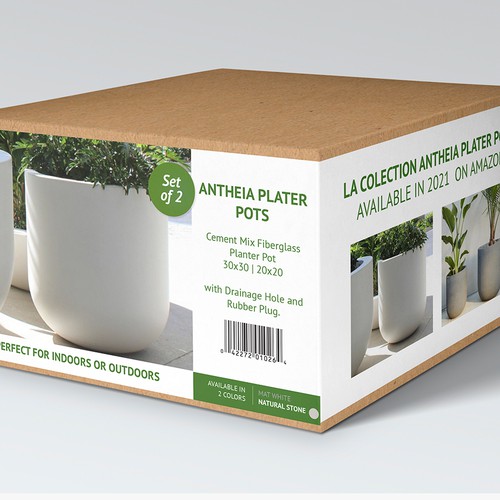 Planter Pots Box Packaging 