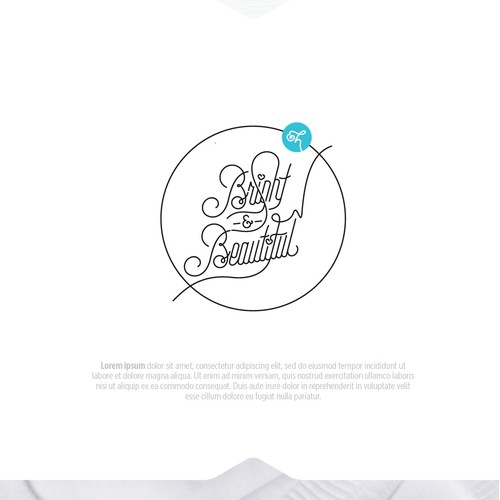 Logo & brand identity pack for 'Bright & Beautiful'