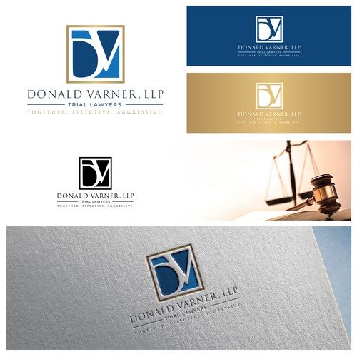 Logo for law firm partnership