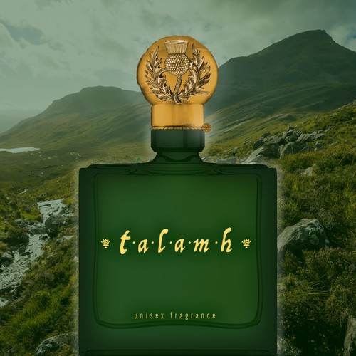 Logo for a Luxury Perfume line. 