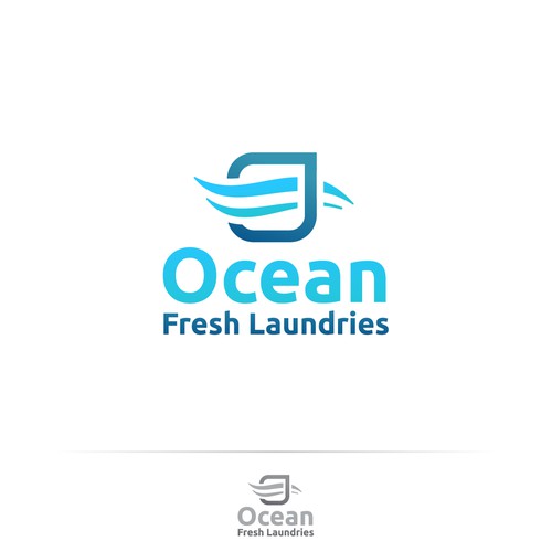 Ocean Fresh Laundries Logo