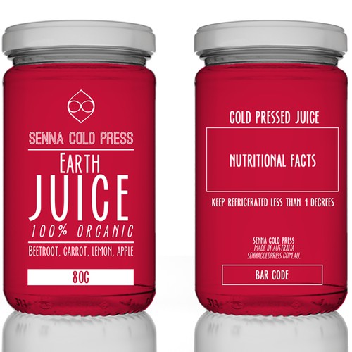 Senna Cold Press Juice