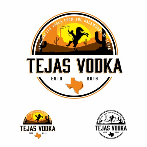 logo concept for Tejas Vodka