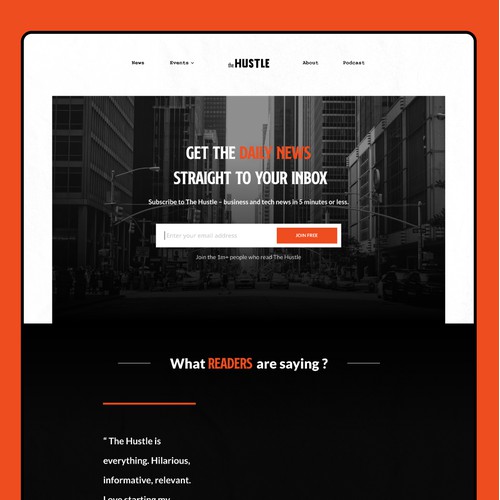 Redesign Landing Page 