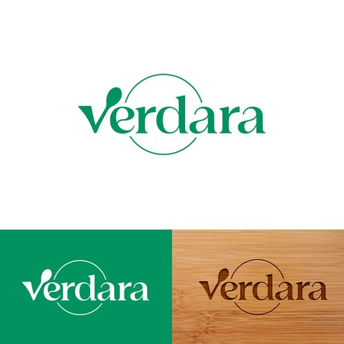 Verdara logo design