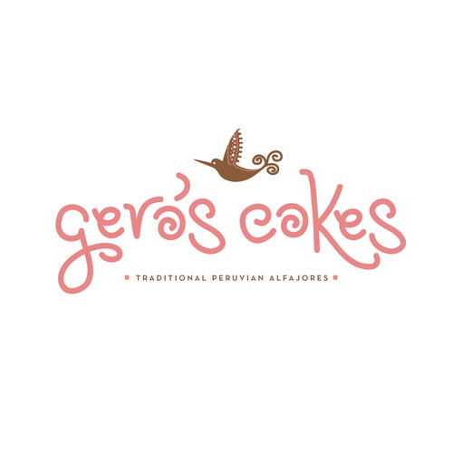 Logo for a Peruvian alfajores store