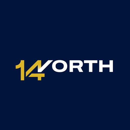 Simple logo for 14NORTH