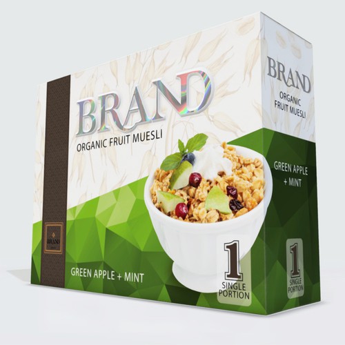 Real Time 3d Cereal Box