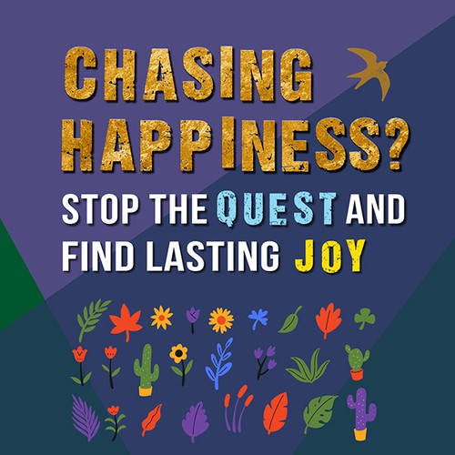 Ebook design concept for Chasing Happiness